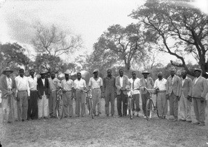 African men wearing western style clothes, southern Africa