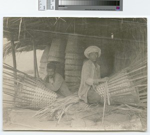 Basket weavers, Eastern Himalayas, ca.1888-1929