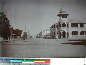 Street scene from the new part of Toliara, Madagascar, 1934