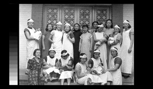 Midwifery students, Chengdu, Sichuan, China, ca.1942