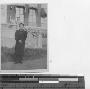 Japanese teacher at Fushun, China, 1933