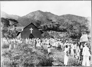 Consecration of the church building, Wudee, Tanzania, ca.1927-1935