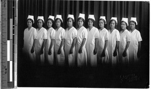 Nurses, Manila, Philippines, October 1929