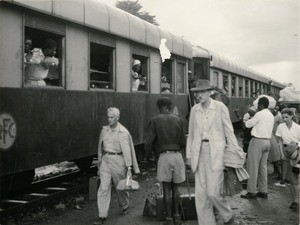 Train from Libamba to Yaounde, in Cameroon