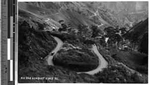 Zig zag road, Benguet, Philippines, ca. 1920-1940