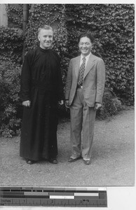 Fr. Ryan at the Japanese Mission at Dalian, China, 1937