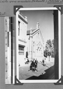 The church in Moravian Hill, Cape Town, South Africa, 1934