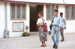 Madras/Chennai Tamil Nadu, South India. The ALC Community Centre, Broadway Church. Persons from