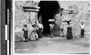 Gate at Cavite, Manila, Philippines, ca. 1920-1940