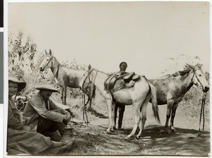 Picnic in Guliso, Ethiopia, 1928