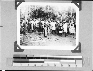 A dance, Nyasa, Tanzania, 1936