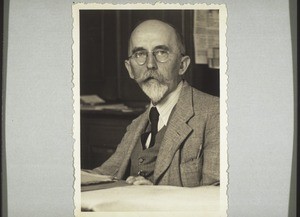 Alfred Leuschner, Secretary of the Basel Mission, 1914-53