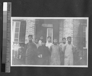 Group of Chinese students, Ing Tai, Fujian, China, ca. 1910