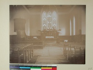 Interior of church, Ambatovinaky, Antananarivo, Madagascar