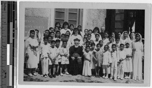 First Holy Communion group, Hong Kong, China, April 24, 1949