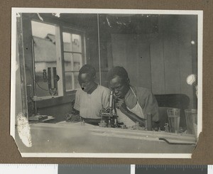 Medical workers, Chogoria, Kenya, ca.1926