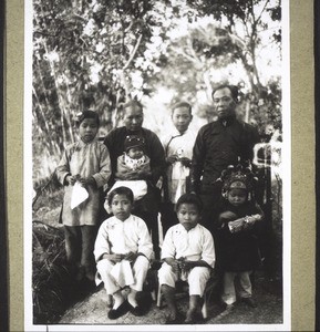 Longheu: Gehilfenfamilie Tschung (6 Mädchen) 1928