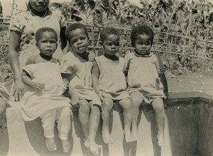 Day nursery of the orphanage of Bangangte, in Cameroon