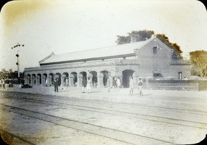 Motihari station, India, ca. 1906