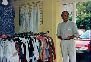 Speech at the opening of a new second hand shop, August 1998. (Name of the speaker?)