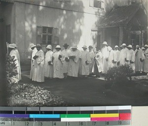 Church inauguration, Antsirabe, Madagascar, 1929