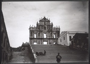 China: St. Pauls Kirchenruine. Macau