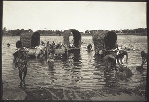 Flussscene, Ceylon