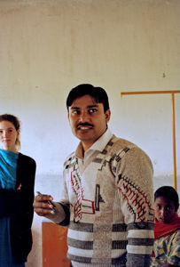 Danish Bangladesh Leprosy Mission/DBLM, 26th November 1991. The Medical Director, Dr. Nanda Gop