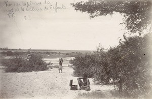 View on the plain which we see by going down the hill of Sefula