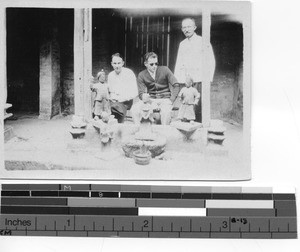 Maryknoll priests at Luoding, China, 1925