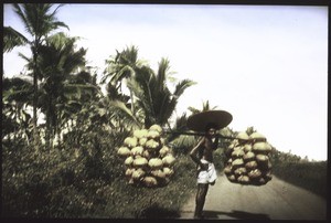 A potter on the way to market