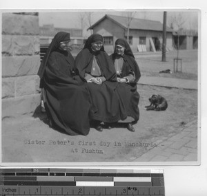 Maryknoll Sisters at Fushun, China, 1931