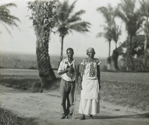 Imolo Samuel - Blind - & Sister, Congo, ca. 1900-1915