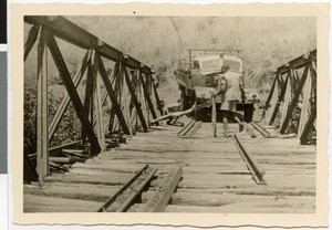 Bridge over the Birbir near Yubdo, Ethiopia, 1952