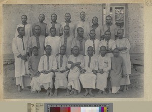 Institution boys, Livingstonia, Malawi, ca.1898