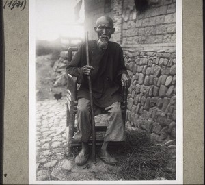 Tschin A. sam from Tung lang ha near Nyenhang. He was converted by hearing the christmas story