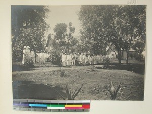 Ambohipiantrana, a home for the leprous patients, Mahatsinjo, Antsirabe, Madagascar, ca.1916