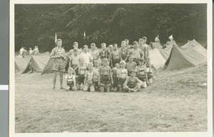 German Children at a Summer Camp Site, Frankfurt, Germany, 1949