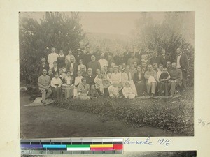 Missionary conference, Antsirabe, Madagascar, 1916