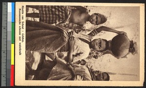 Carrying water, Sulawesi, ca.1920-1940