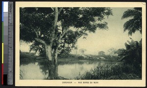 Houses on the Wuri River, Cameroon, ca.1920-1940