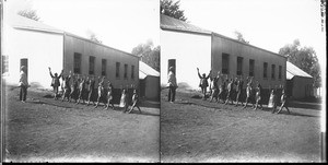 Gymnastics lesson, Lemana, South Africa