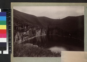 Crater lake, Tritriva, Fianarantsoa Madagascar, ca. 1910