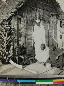 Witch doctor, Mitsinjo, Mikoboke, Madagascar, 1936