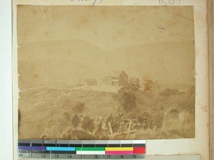 The old Ihosy Mission Station and surrounding houses, Ihosy, Madagascar, ca.1890