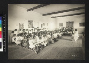 Class of Andohalo Girls' High School, Madagascar, ca. 1930