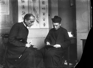 Fr. Anthony Cotta, MM, and Fr. Vincent Lebbe, China, ca. 1906-1919