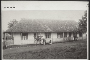 House of the principal of the boys' boarding-school Akropong