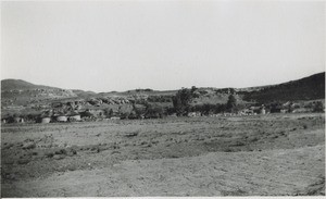 A village, on the road to Mafeteng