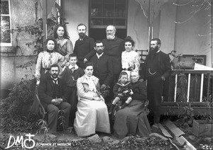 Group of Swiss missionaries, Pretoria, South Africa, ca. 1896-1911